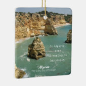 アルガルヴェビーチファミリーバカンスinポルトガル セラミックオーナメント (右)