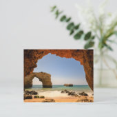 アルガルヴェ – プライアデアルバンデイラ葉書ノ文字 ポストカード (スタンド正面)