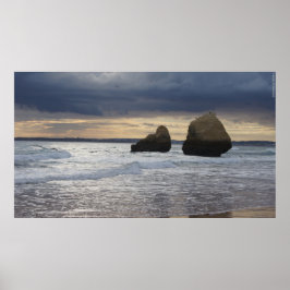 アルガルヴェ – ポルトガル – ビーチ – ストランド – 海 – メーア ポスター