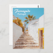 アルガルヴオールドステアズのポルトガルフェラーグド ポストカード (正面/裏面)