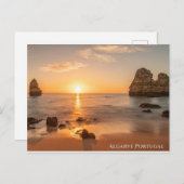 アルガルヴポルトガルサンセット ポストカード (正面/裏面)