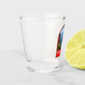 アルガルヴポルトガルトラベルアートヴィンテージ ショットグラス (左)