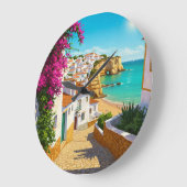 アルガルヴポルトガルトラベル ラージ壁時計 (傾斜)