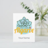 アルガルヴポルトガルフラワーサキュリーヴィンテージ土産 シーズンポストカード (スタンド正面)