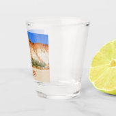 アルガルヴポルトガルプライアダファレーシアビーチと岩 ショットグラス (右)