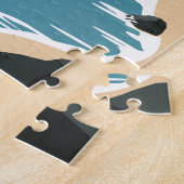 アルガルヴポルトガルレトロトラベルアートヴィンテージ ジグソーパズル (側面)