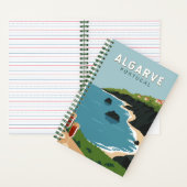アルガルヴポルトガルレトロトラベルアートヴィンテージ ノートブック (内側)