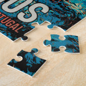 アルガルヴポルトガルヴィンテージ旅行 ジグソーパズル (側面)