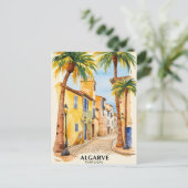 アルガルヴポルトガル風光明媚なポストカード – 沿岸旅行 ポストカード (スタンド正面)