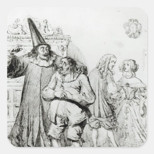 アルガンおよび氏Purgon スクエアシール (正面)