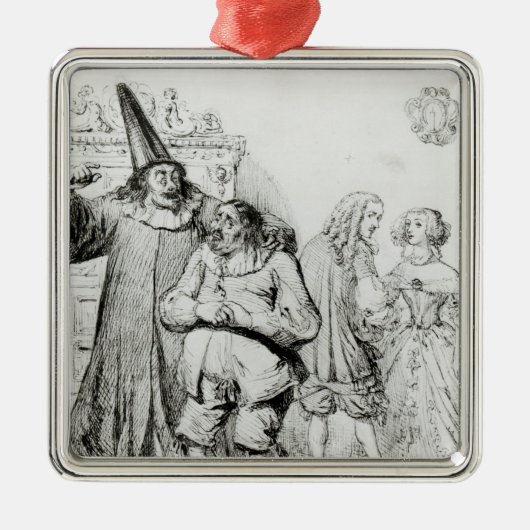 アルガンおよび氏Purgon メタルオーナメント (正面)