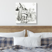 アルガンとムッシュプルゴン キャンバスプリント (インサイチュ (寝室))