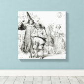 アルガンとムッシュプルゴン キャンバスプリント (インサイチュ (ウッドフロア))