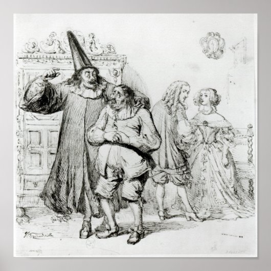 アルガンとムッシュプルゴン ポスター (正面)