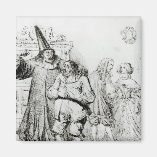 アルガンとムッシュプルゴン マグネット (正面)