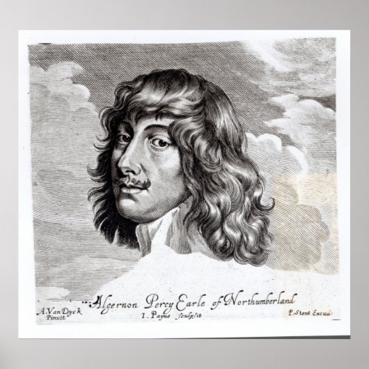 アルガーノン・パーシーポートレート ポスター (正面)