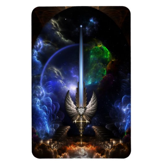 アルキディティSpフレキシブルマグネットのエンジェルウィング剣 マグネット (縦)