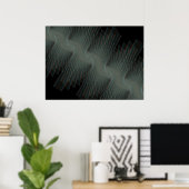 アルキメデスねじプリント ポスター (ホームオフィス)