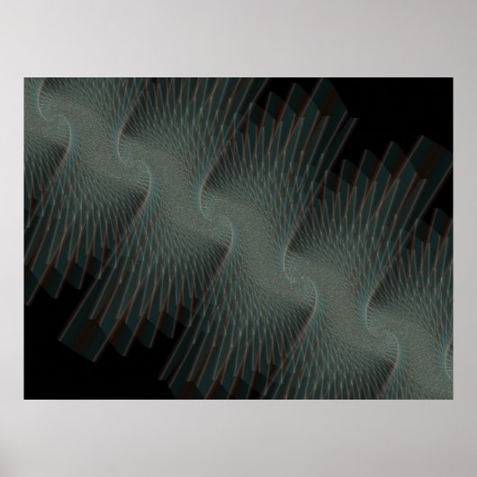 アルキメデスねじプリント ポスター (正面)