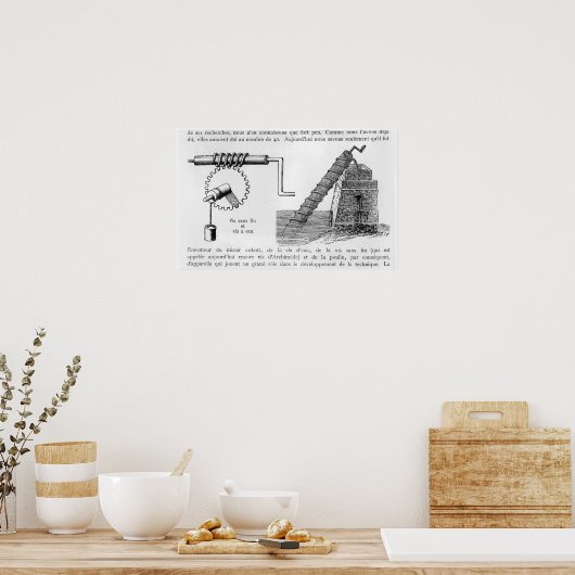 アルキメデスねじ ポスター (キッチン)