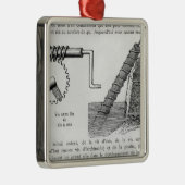 アルキメデスねじ メタルオーナメント (右)