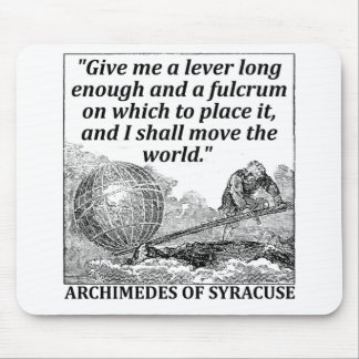 アルキメデスのレバー マウスパッド