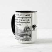 アルキメデスのレバー マグカップ (正面左)