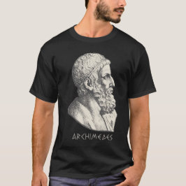 アルキメデスの古代ギリシャ人の哲学者 Tシャツ