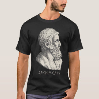アルキメデスの古代ギリシャ人の哲学者 Tシャツ