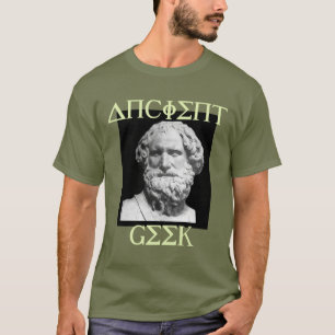 アルキメデスオリジナル古代ギーク Tシャツ