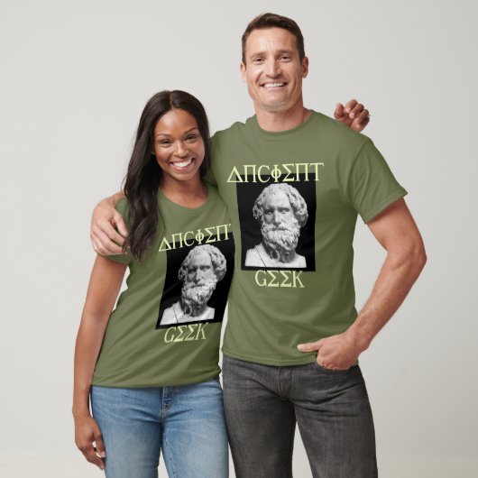 アルキメデスオリジナル古代ギーク Tシャツ (ユニセックス)