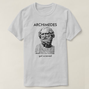 アルキメデス得ねじ Tシャツ