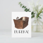 アルキメデス浴槽はがき ポストカード (スタンド正面)