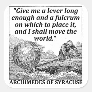 アルキメデス・レバー スクエアシール