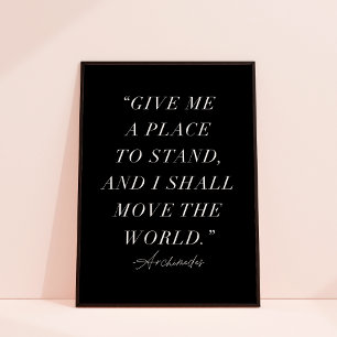 アルキメ感動的デス引用文アートプリントポスター ポスター