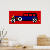 アルキャポネズキャディラック16 V – 轟音20 ポスター (キッチン)