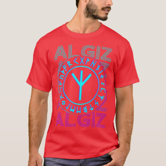 アルギズルーンバイキングレトロアルギズギフト Tシャツ