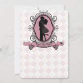 アルギルベビーシャワー招待状ゴルフテーマ 招待状 (正面)