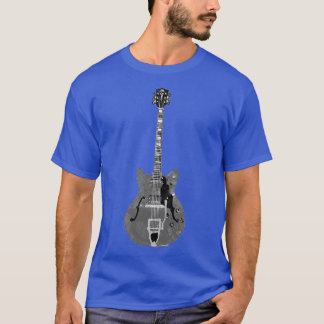 アルクトップホロー体ギルドジャズギター  Tシャツ