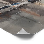 アルクドゥトリオンフパリフランスアートプリントポスター ポスター (角)