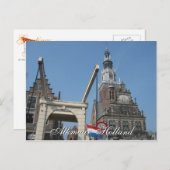 アルクマーワグ(計量ハウス)オランダのはがき ポストカード (正面/裏面)