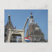 アルクマーワグ（計量ハウス）オランダのはがき ポストカード (正面)