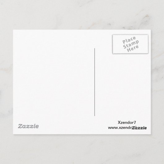 アルクレディティなフラクタルアートブラックのエンジェルウィング剣 ポストカード (裏面)