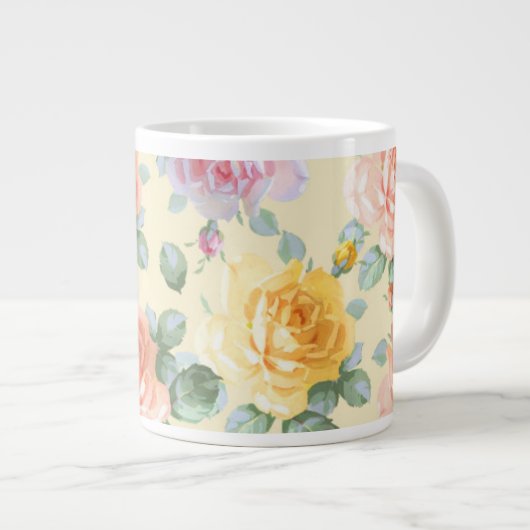 アルク·バターカップ ジャンボコーヒーマグカップ (正面右)