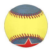 アルグランジバ国旗(オランダ) 野球ボール (裏面)