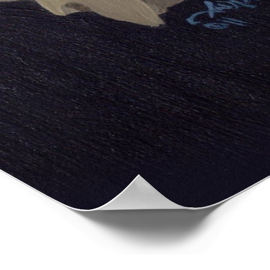 アルケミカルエンジェル1アートプリントゴシックスカル低眉 ポスター (角)