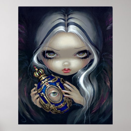 アルケミカルエンジェル4アートプリントゴシックの妖精の低眉 ポスター (正面)