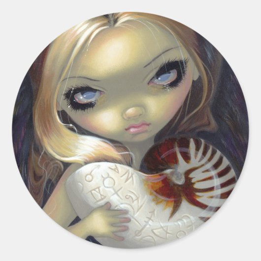 「アルケミカルエンジェルII」ステッカー ラウンドシール (正面)