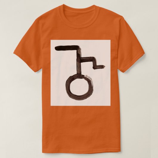 アルケミカルシンボルが7をリード Tシャツ (デザイン正面)