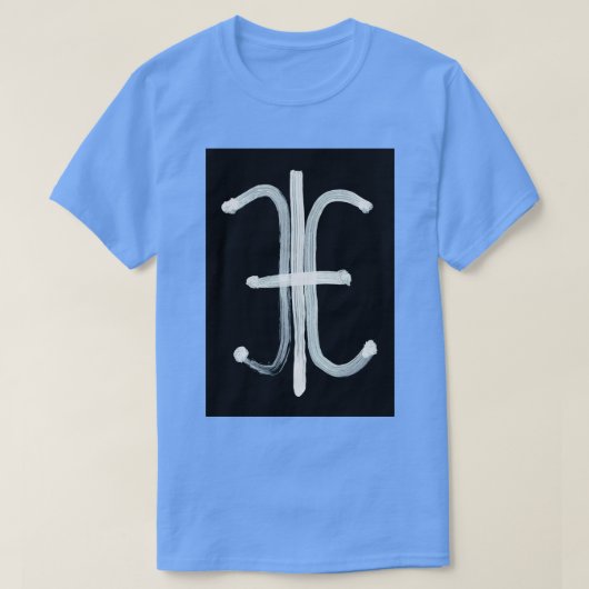 アルケミカルシンボルアンモニア反転 Tシャツ (デザイン正面)